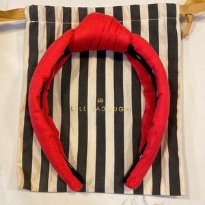 Lele Sadoughi red headband